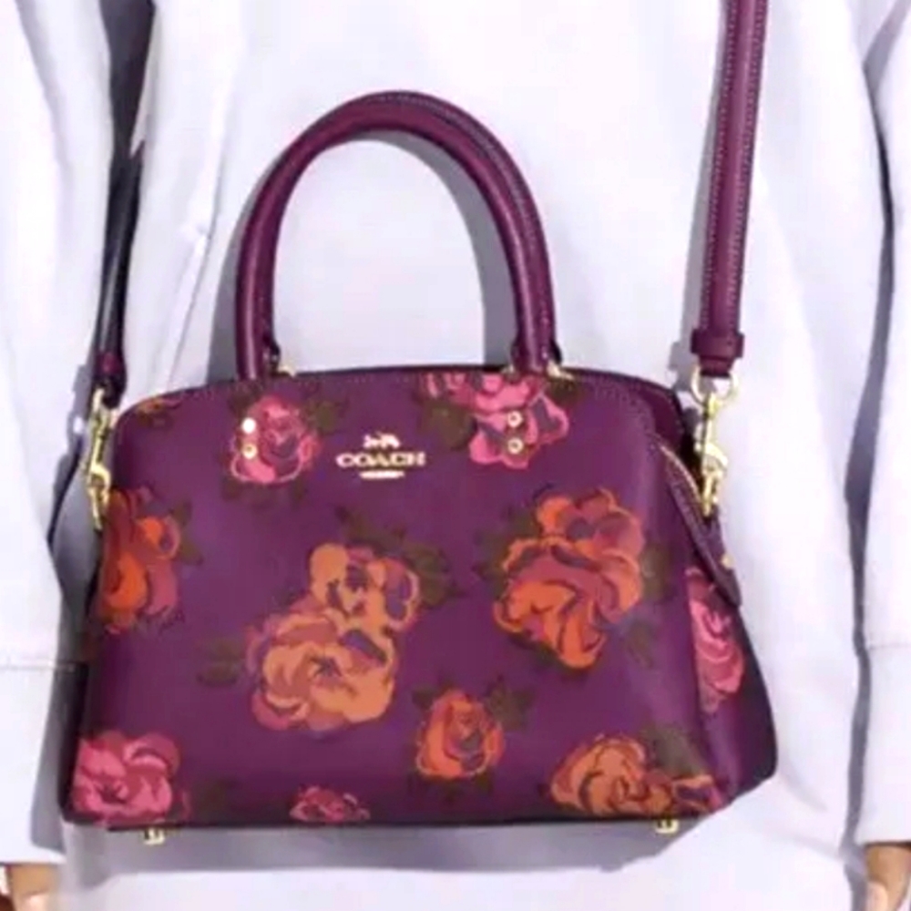 NWT COACH Mini Lillie Carryall Satchel Handbag - Picture 4 of 6